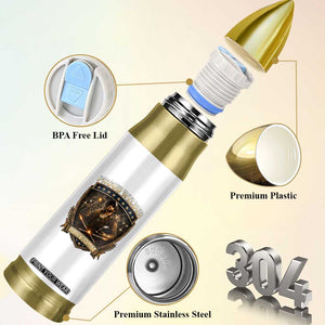 Proud Welder Graphic Bullet Tumbler Built To Last Worker Gift TS12 Print Your Wear