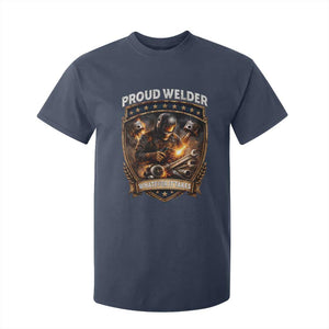 Proud Welder Whatever It Takes T Shirt For Kid Vintage Mechanic Workwear TS12 Navy Print Your Wear
