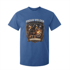 Proud Welder Whatever It Takes T Shirt For Kid Vintage Mechanic Workwear TS12 Royal Blue Print Your Wear