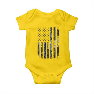 Husband Daddy Welder Hero Baby Onesie Patriotic Welding American Flag Graphic TS12 Daisy Print Your Wear