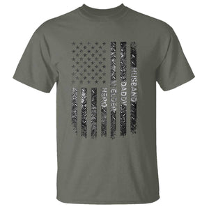 Husband Daddy Welder Hero T Shirt Patriotic Welding American Flag Graphic