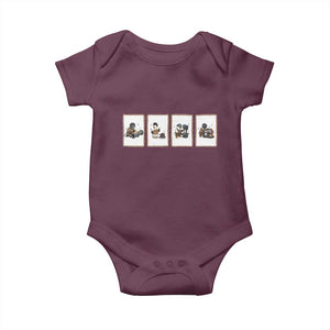 Silly Goose Pipeline Worker Baby Onesie Funny Welding Graphic Gift TS12 Maroon Print Your Wear