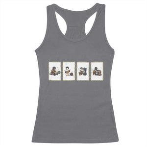 Silly Goose Pipeline Worker Racerback Tank Top Funny Welding Graphic Gift TS12 Charcoal Print Your Wear