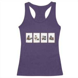 Silly Goose Pipeline Worker Racerback Tank Top Funny Welding Graphic Gift TS12 Purple Print Your Wear