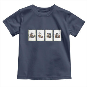 Silly Goose Pipeline Worker Toddler T Shirt Funny Welding Graphic Gift TS12 Navy Print Your Wear