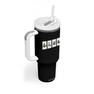 Silly Goose Pipeline Worker Tumbler With Handle Funny Welding Graphic Gift