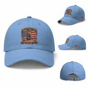 Proud American Woodworker Baseball Cap Born To Woodwork Patriotic Gift