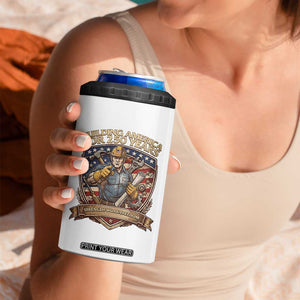 American Construction Worker 4 in 1 Can Cooler Tumbler Building America For 250 Years TS12 Print Your Wear