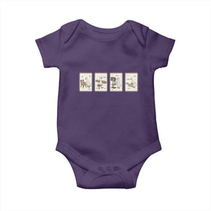 Silly Goose Carpenter Baby Onesie Funny Woodworker Dad Gift TS12 Purple Print Your Wear