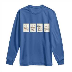 Silly Goose Carpenter Long Sleeve Shirt Funny Woodworker Dad Gift TS12 Royal Blue Print Your Wear