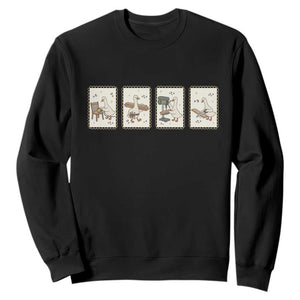 Silly Goose Carpenter Sweatshirt Funny Woodworker Dad Gift