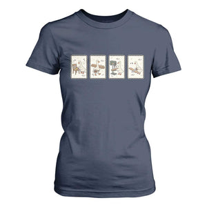 Silly Goose Carpenter T Shirt For Women Funny Woodworker Dad Gift TS12 Navy Print Your Wear
