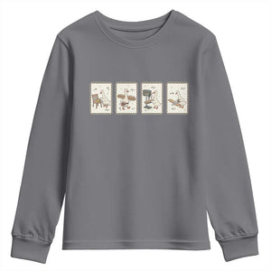 Silly Goose Carpenter Youth Sweatshirt Funny Woodworker Dad Gift