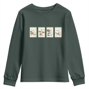 Silly Goose Carpenter Youth Sweatshirt Funny Woodworker Dad Gift