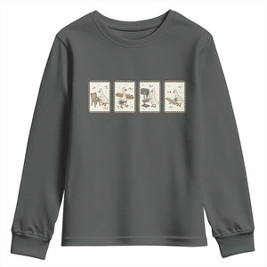 Silly Goose Carpenter Youth Sweatshirt Funny Woodworker Dad Gift