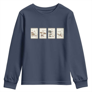 Silly Goose Carpenter Youth Sweatshirt Funny Woodworker Dad Gift