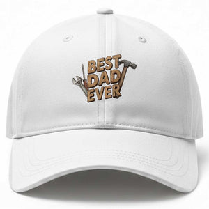 Funny Woodworking Dad Gift Baseball Cap Best Dad Ever