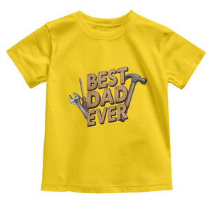 Funny Woodworking Dad Gift Toddler T Shirt Best Dad Ever TS12 Daisy Print Your Wear