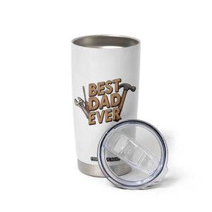 Funny Woodworking Dad Gift Tumbler Cup Best Dad Ever TS12 Print Your Wear