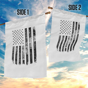 Dad The Man The Myth The Legend Garden Flag Proud American Welder Gift