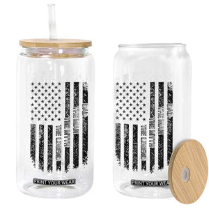 Dad The Man The Myth The Legend Glass Can Proud American Welder Gift TS12 Print Your Wear