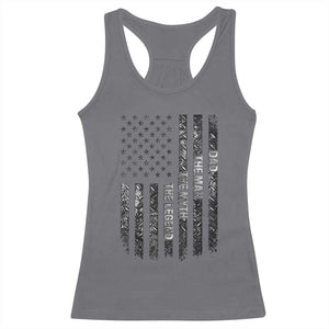 Dad The Man The Myth The Legend Racerback Tank Top Proud American Welder Gift TS12 Charcoal Print Your Wear
