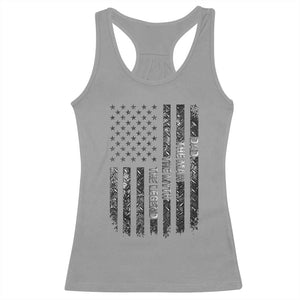Dad The Man The Myth The Legend Racerback Tank Top Proud American Welder Gift TS12 Sport Gray Print Your Wear