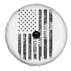 Dad The Man The Myth The Legend Spare Tire Cover Proud American Welder Gift TS12 Print Your Wear