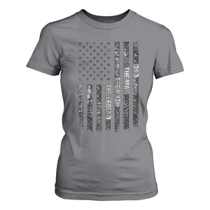Dad The Man The Myth The Legend T Shirt For Women Proud American Welder Gift TS12 Charcoal Print Your Wear