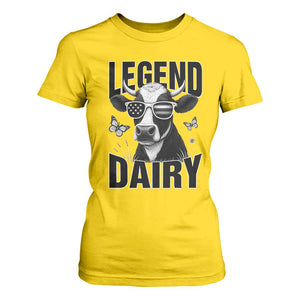 Legend Dairy T Shirt For Women Funny Farmer Milk Joke Cow TS12 Daisy Print Your Wear