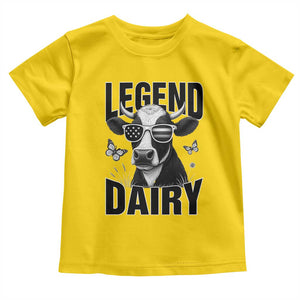 Legend Dairy Toddler T Shirt Funny Farmer Milk Joke Cow TS12 Daisy Print Your Wear