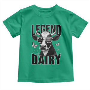 Legend Dairy Toddler T Shirt Funny Farmer Milk Joke Cow TS12 Irish Green Print Your Wear