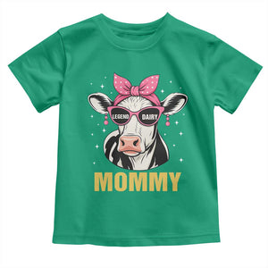 Legend Dairy Mommy Toddler T Shirt Funny Farmer Milk Joke Cow Mothers Day TS12 Irish Green Print Your Wear