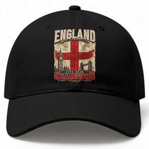 Vintage England Champions Baseball Cap Proud Football Fan Heritage TS12 Print Your Wear