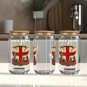 Vintage England Champions Glass Can Proud Football Fan Heritage TS12 Print Your Wear