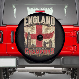 Vintage England Champions Spare Tire Cover Proud Football Fan Heritage TS12 White Print Your Wear