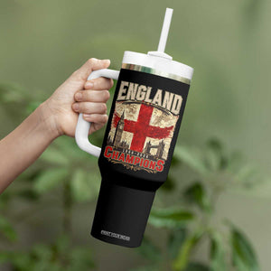 Vintage England Champions Tumbler With Handle Proud Football Fan Heritage TS12 Print Your Wear