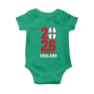 Vintage England Champions Baby Onesie Football Supporter Graphic TS12 Irish Green Print Your Wear