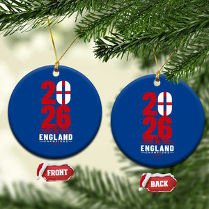 Vintage England Champions Ceramic Ornament Football Supporter Graphic TS12 1pc Blue Print Your Wear