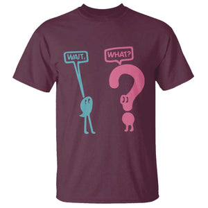 Wait What Grammar English Teacher T Shirt Funny Punctuation Gift