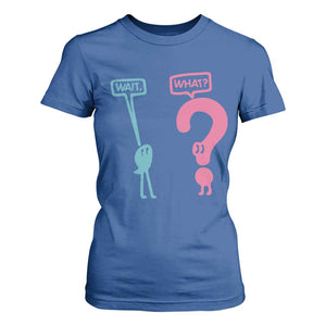 Wait What Grammar English Teacher T Shirt For Women Funny Punctuation Gift