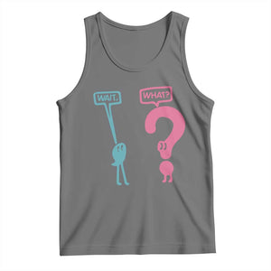 Wait What Grammar English Teacher Tank Top Funny Punctuation Gift