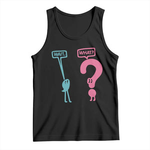 Wait What Grammar English Teacher Tank Top Funny Punctuation Gift