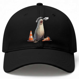 Funny Neil The Seal Boop Baseball Cap Viral Cute Seal Lover Gift TS12 Print Your Wear