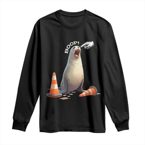 Funny Neil The Seal Boop Long Sleeve Shirt Viral Cute Seal Lover Gift