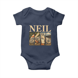 Funny Neil The Seal Baby Onesie Viral Ocean Animal Meme Graphic