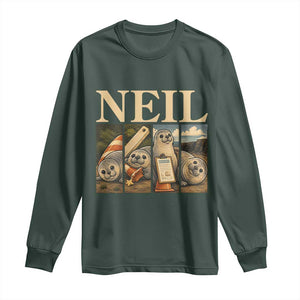 Funny Neil The Seal Long Sleeve Shirt Viral Ocean Animal Meme Graphic