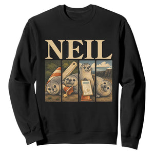 Funny Neil The Seal Sweatshirt Viral Ocean Animal Meme Graphic