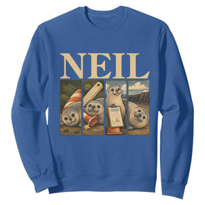 Funny Neil The Seal Sweatshirt Viral Ocean Animal Meme Graphic