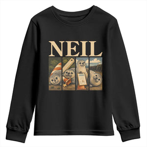 Funny Neil The Seal Youth Sweatshirt Viral Ocean Animal Meme Graphic